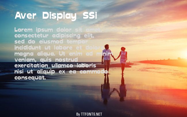 Aver Display SSi example